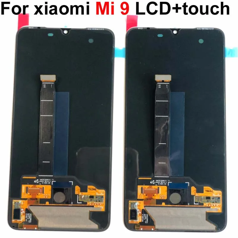 6,39 ''AMOLED ЖК-дисплей для xiaomi mi 9 mi 9 дисплей для 5,97 xiaomi mi 9 SE ЖК-дисплей сенсорный экран дигитайзер сборка