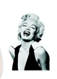 Стильный цветок сливы Мэрилин Монро изображения ногтей Водные Наклейки