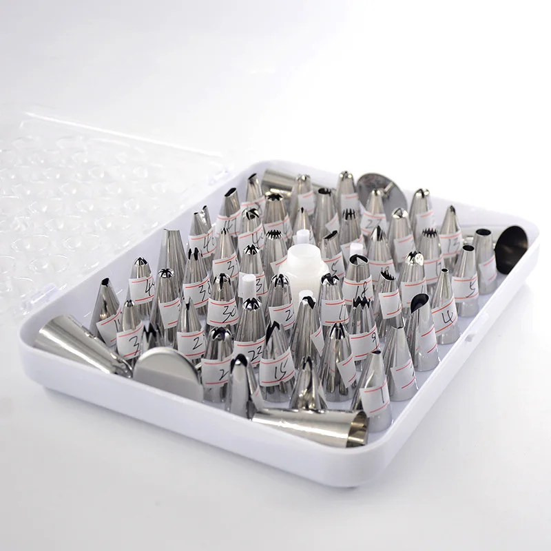 KCASA 52 шт. из нержавеющей стали для украшения торта цветов кондитерских насадок