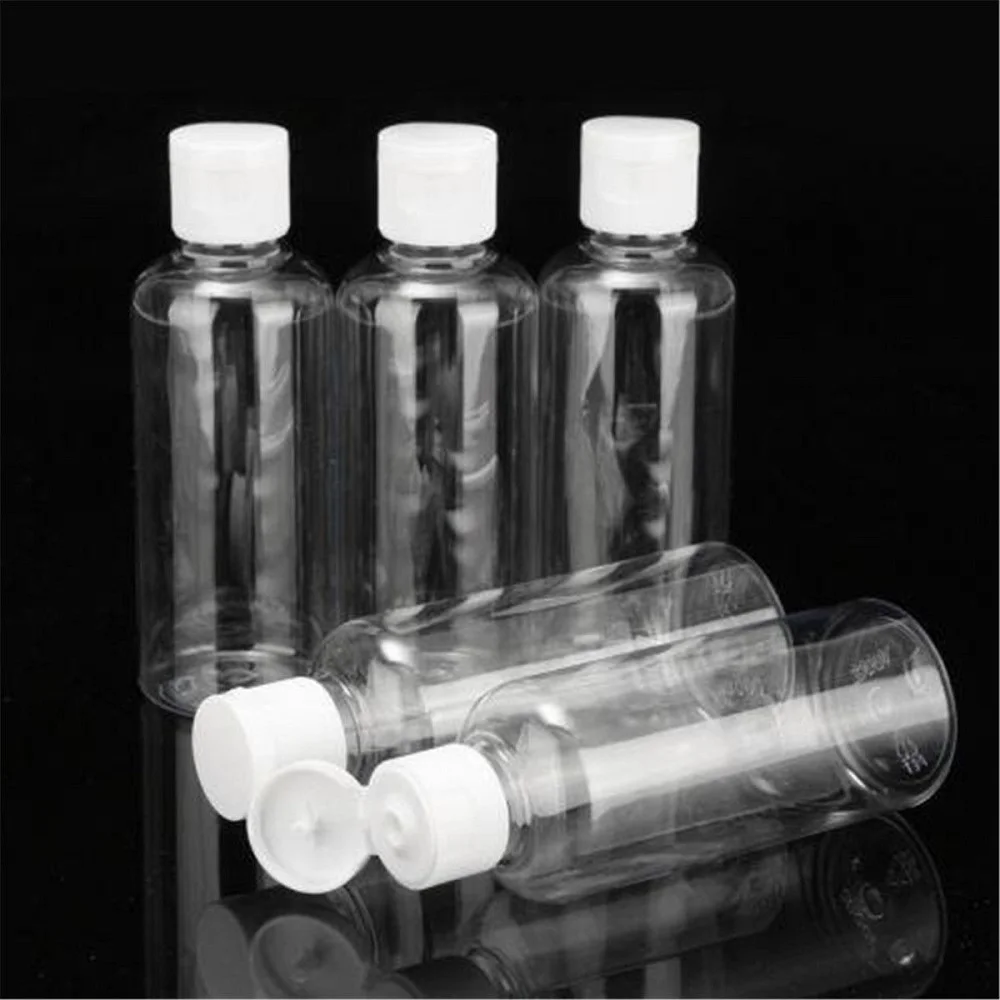 

1 Pc Lovely 100ml Travel Set Plastic Transparent MakeUp Perfume Container Bottle