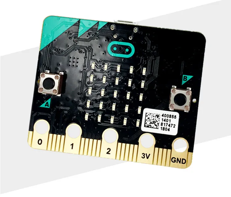 BBC Micro: светодиодный бит матрица с 25 светодиодный s бортовой детектор движения компас Bluetooth микро бит