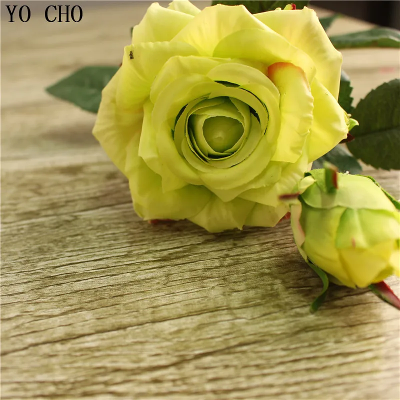Йо Чо DIY розы Красивые Искусственные цветы для свадьбы настоящие на ощупь Цветы Свадебные аксессуары День рождения украшения Пион