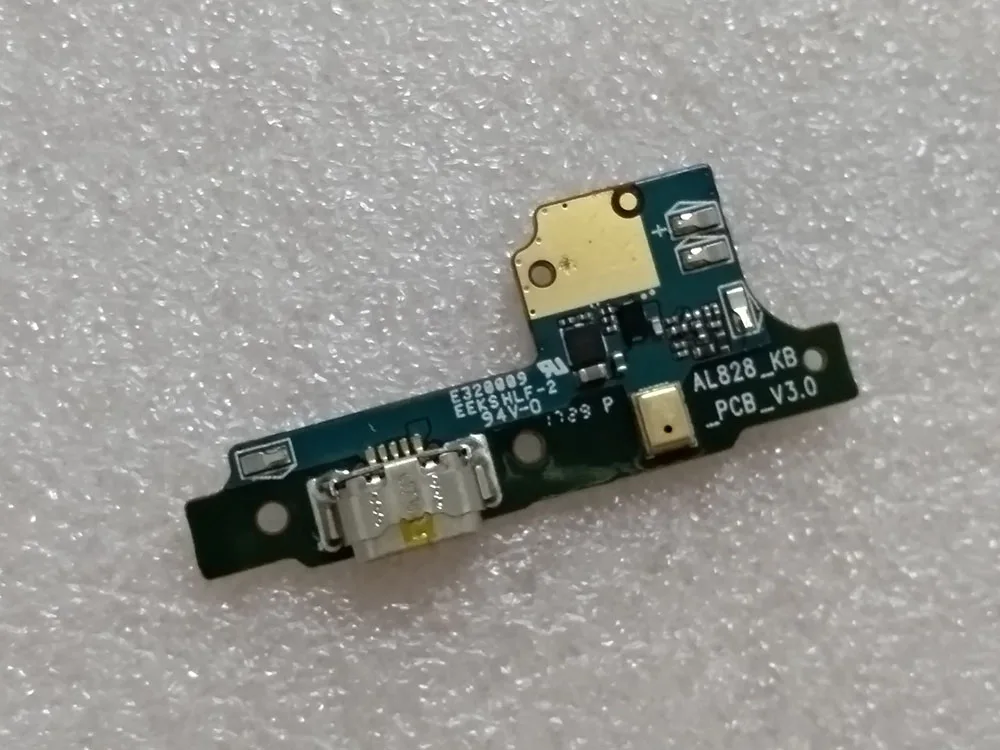 Для huawei Y6 MYA-L41 Micro USB разъем для микрофона Гибкая плата для зарядки гибкий кабель