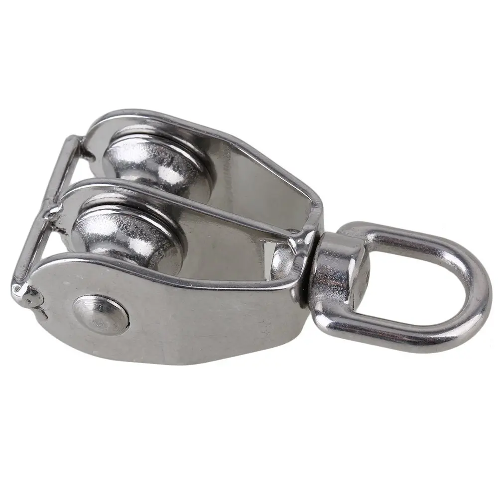 Прочный Поворотный Ролик M15 из нержавеющей стали 304 с двойной шейной проволокой