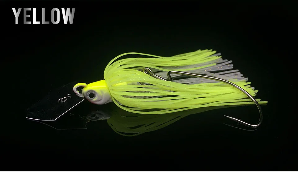 WALK FISH 1 шт. приманка для рыбалки Buzzbait воблер болтовня приманка для ловли карпа с плавательным Джигом лезвия Pesca