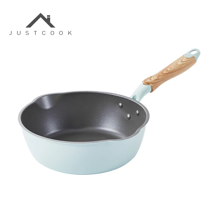 Justcook новая сковорода с антипригарным покрытием для жарки стейков яиц вок камень для приготовления пищи общего использования для газовой и индукционной плиты