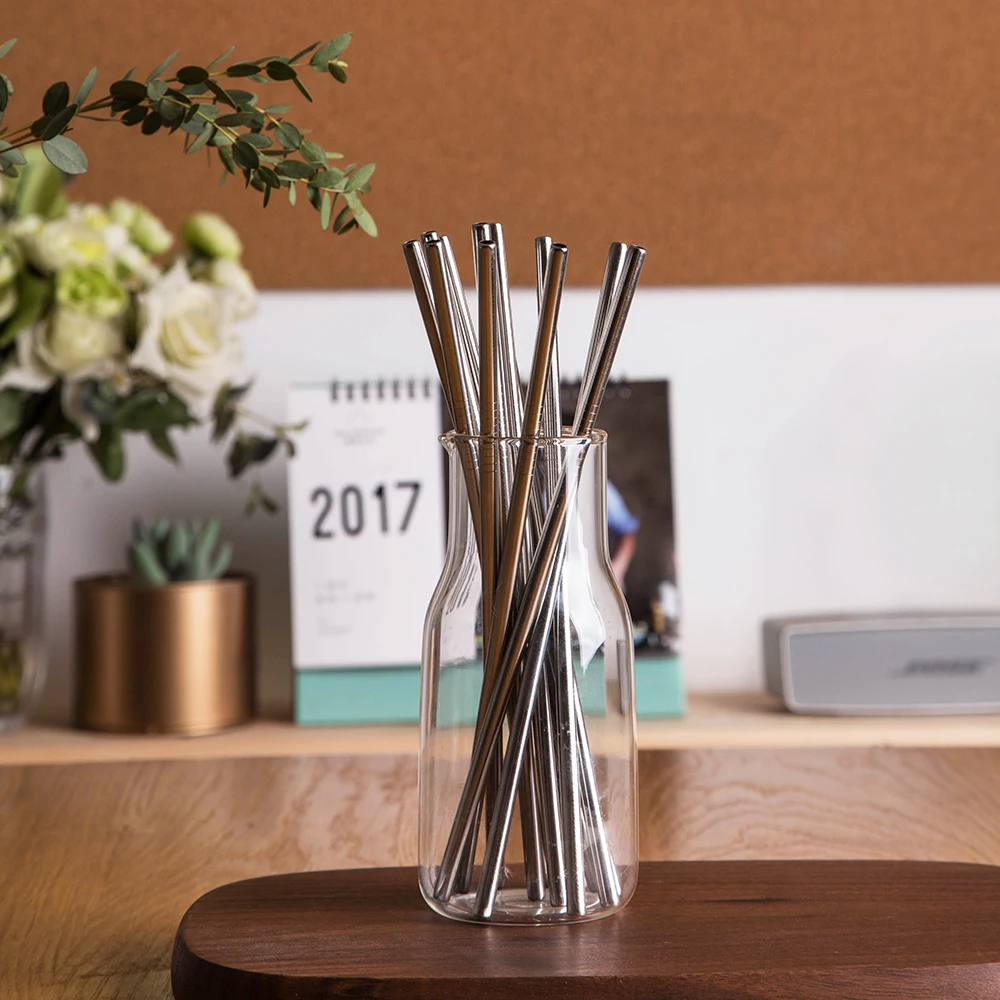 MDZF SWEETHOME 304 соломинка из нержавеющей стали с кисточкой Экологически чистая