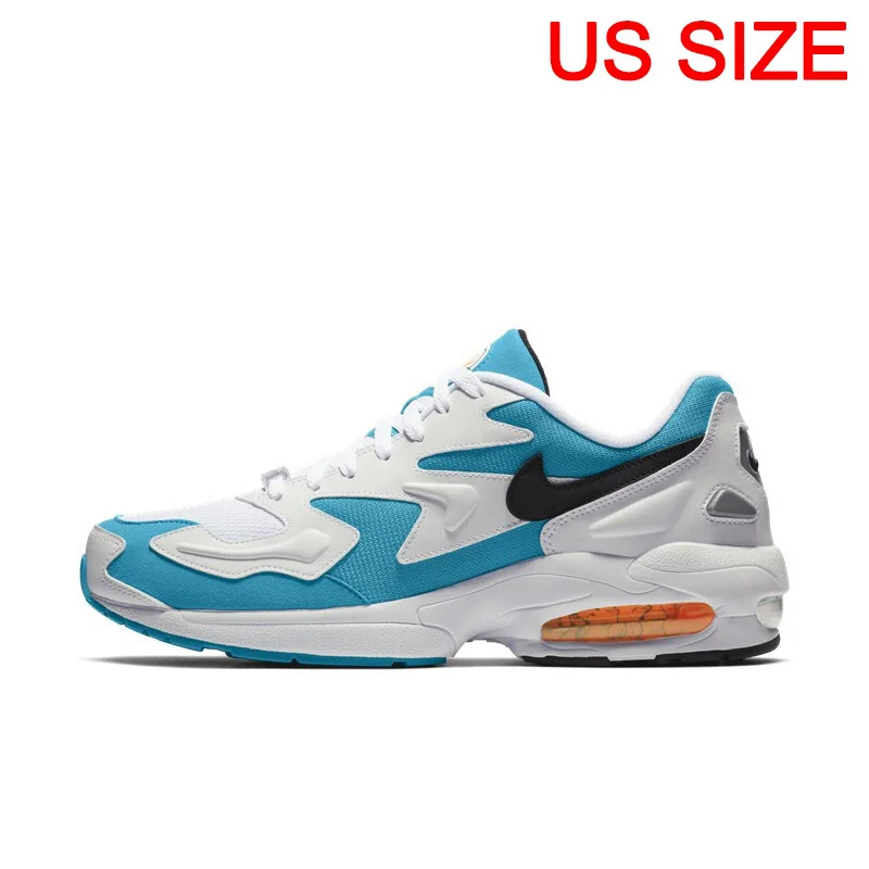 AO1741100 Новое поступление, оригинальные мужские кроссовки для бега NIKE AIR MAX2 светильник - Цвет: AO1741100