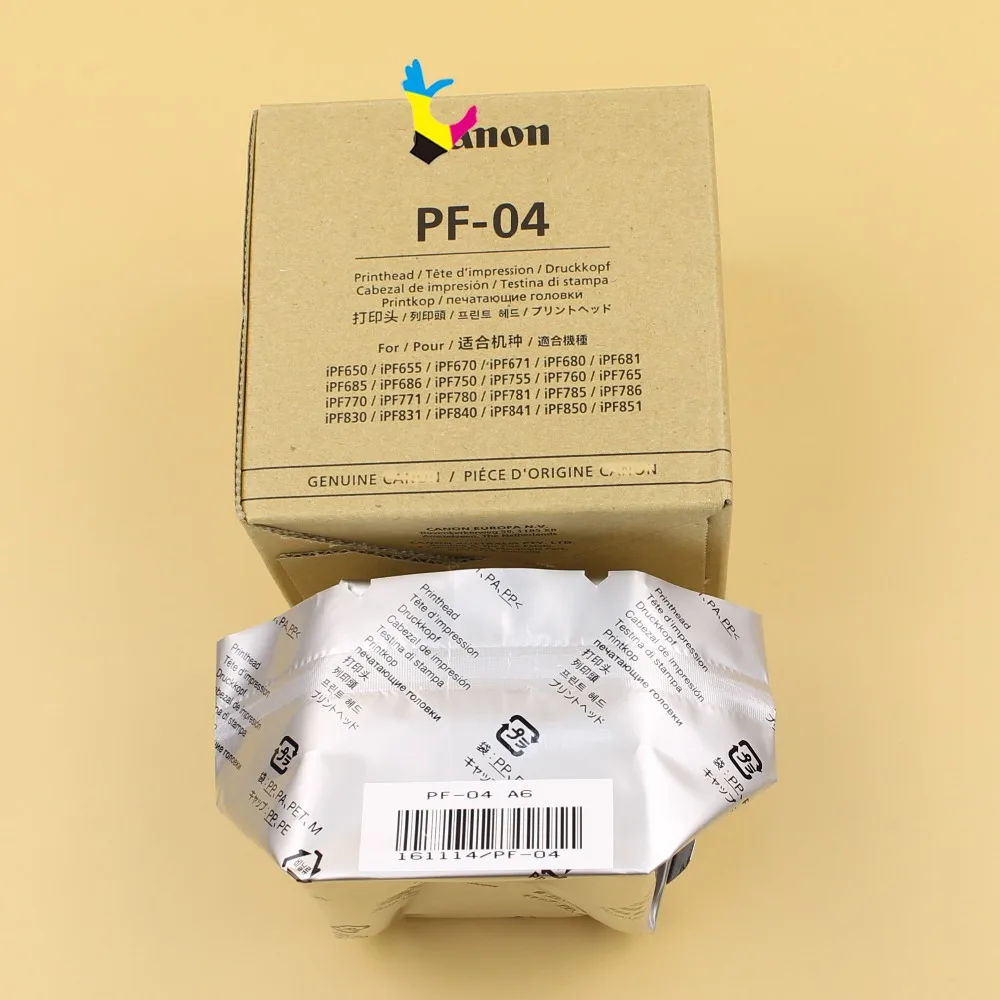 PF 04 печатающая головка для Canon iPF650 iPF655 iPF750 iPF755 iPF760 iPF765 iPF680 iPF685 iPF780 iPF785 головка|printhead