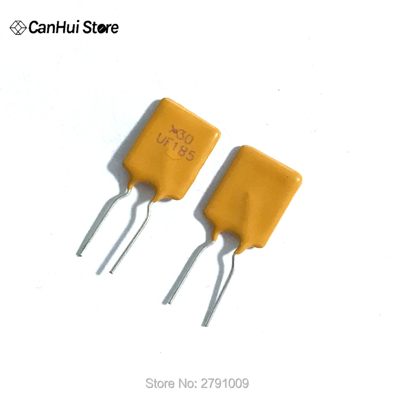 10 шт./лот Самовосстанавливающийся Предохранитель RUEF185 UF185 30 V 1.85A PPTC X30 восстанавливаемый предохранитель в корпусе типа dip 1.85A 30 V PTC