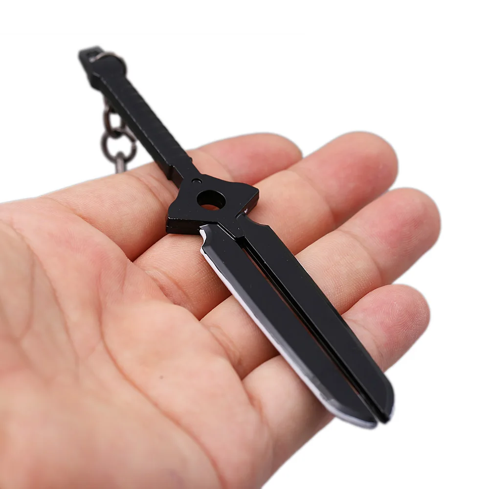 J магазин аниме темнее чем черный брелок металл меч для ключей держатель женщин