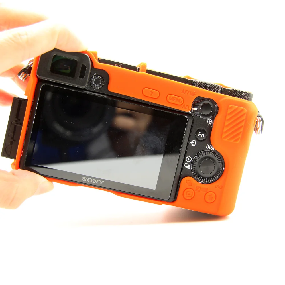 Силиконовый мягкий защитный чехол для камеры Sony a6500 | Электроника