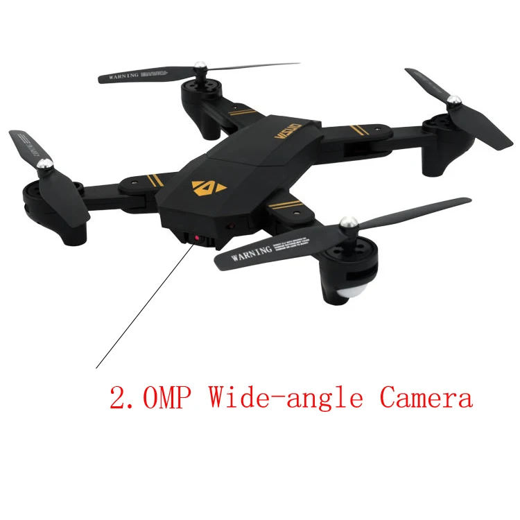 Дрон TIANQU XS809W Квадрокоптер RC Самолет Rc Дроны с HD камерой 0,3/2MP WiFi камера Дрон RTF VS Dji Spark - Цвет: 2.0Mp Widle-Ange
