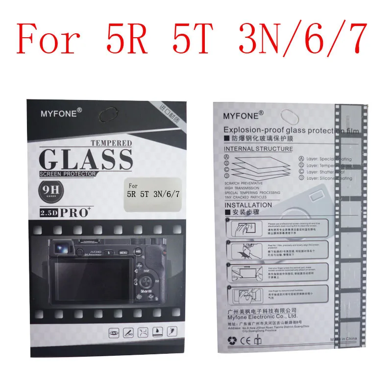 Камера закаленное Стекло Экран протектор для sony 5R 5T 3N 6N 7N A7 A7R A7S A7K A7R2 A7S2 A7RM2 A37 A58 A6000 A5000 A5100 - Цвет: 5R 5T 3N 6n 7n