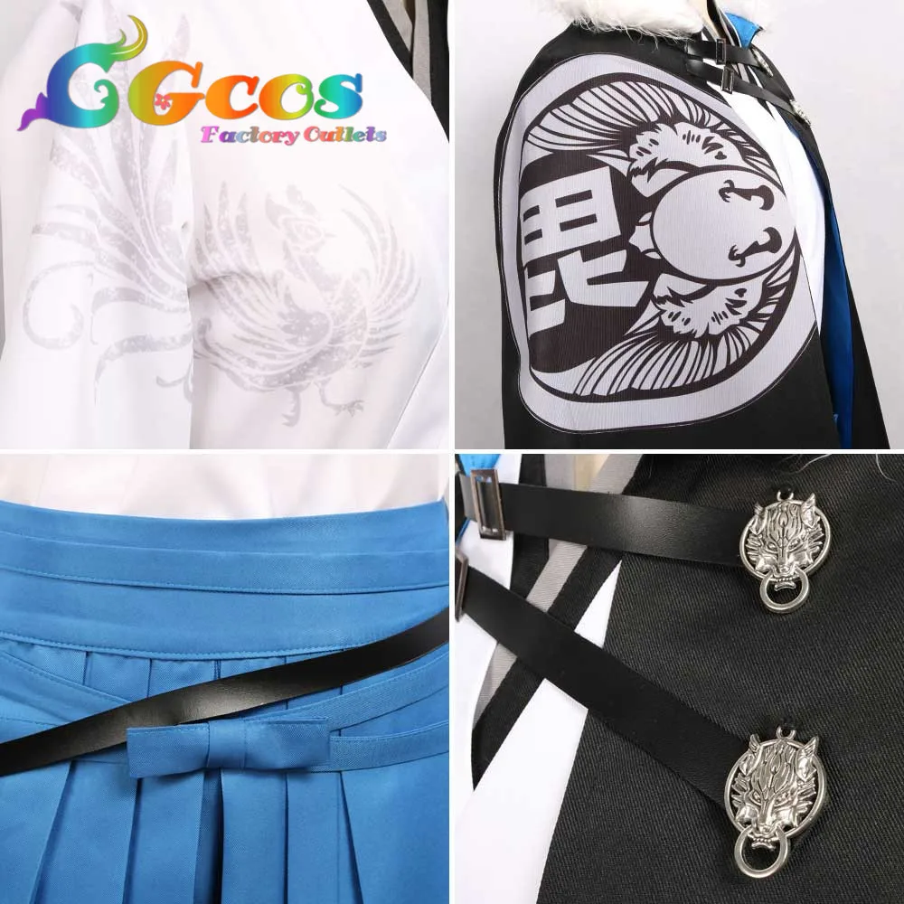 CGCOS Косплей Костюм IKEMEN SENGOKU Uesugi Kenshin костюмы аниме Кастомизация Хэллоуин вечерние ролевые игры Униформа Coplay одежда