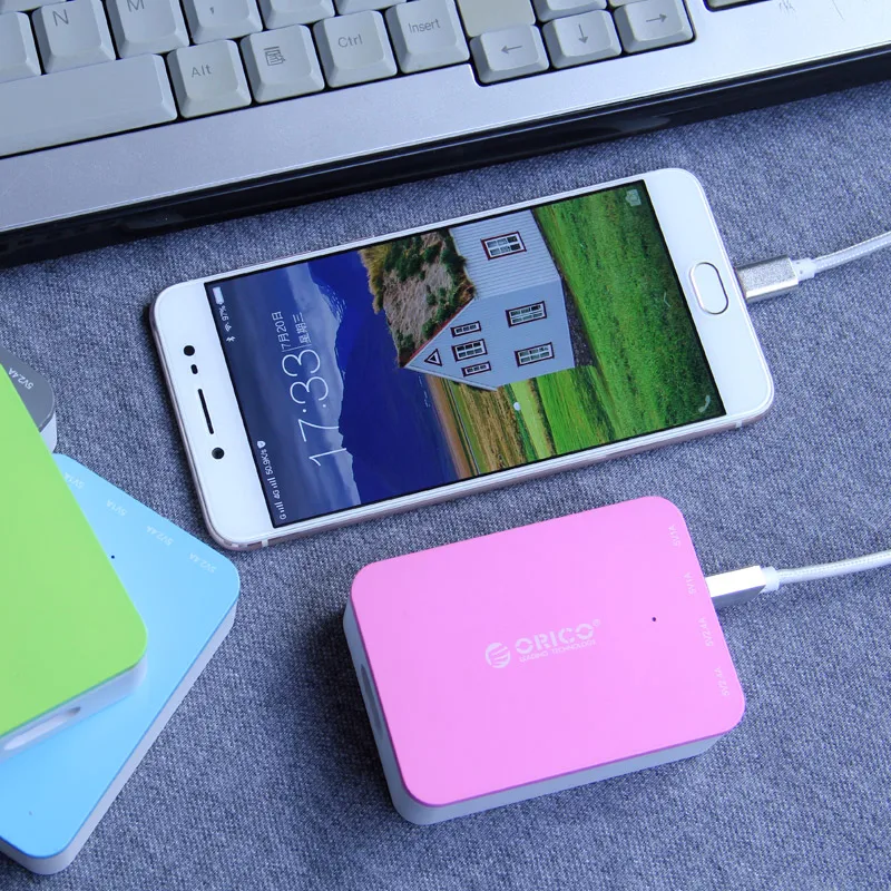 ORICO настольное зарядное устройство usb портативное универсальное умное зарядное устройство с 4 портами для samsung Xiaomi huawei Tablet