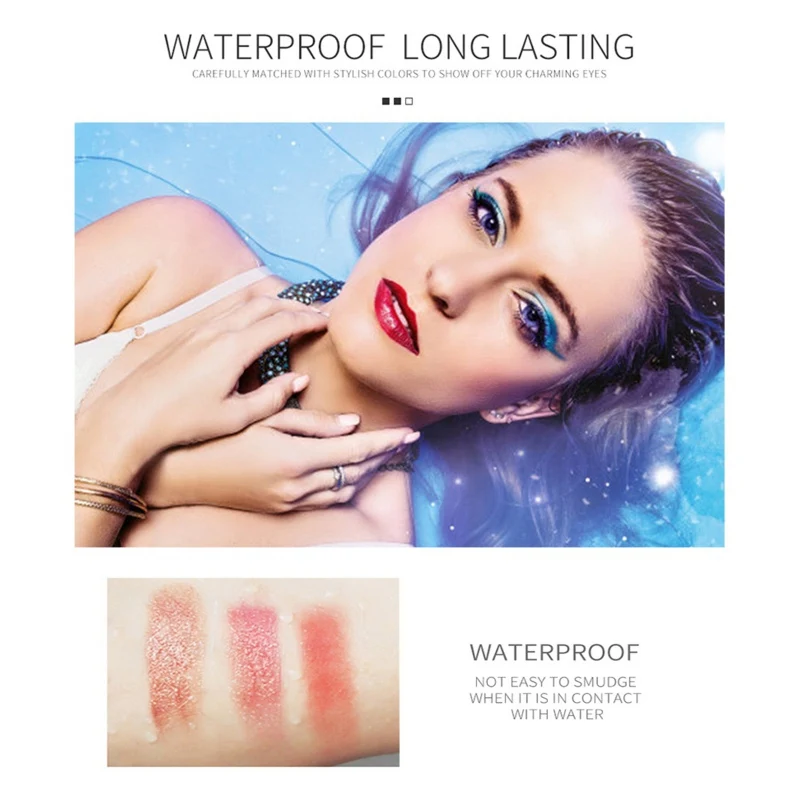 18 цветов Shimmer Glitter Eye Shadow Powder Matt Eyeshadow Cosmetic Makeup кисти для макияжа Cosmetic| |