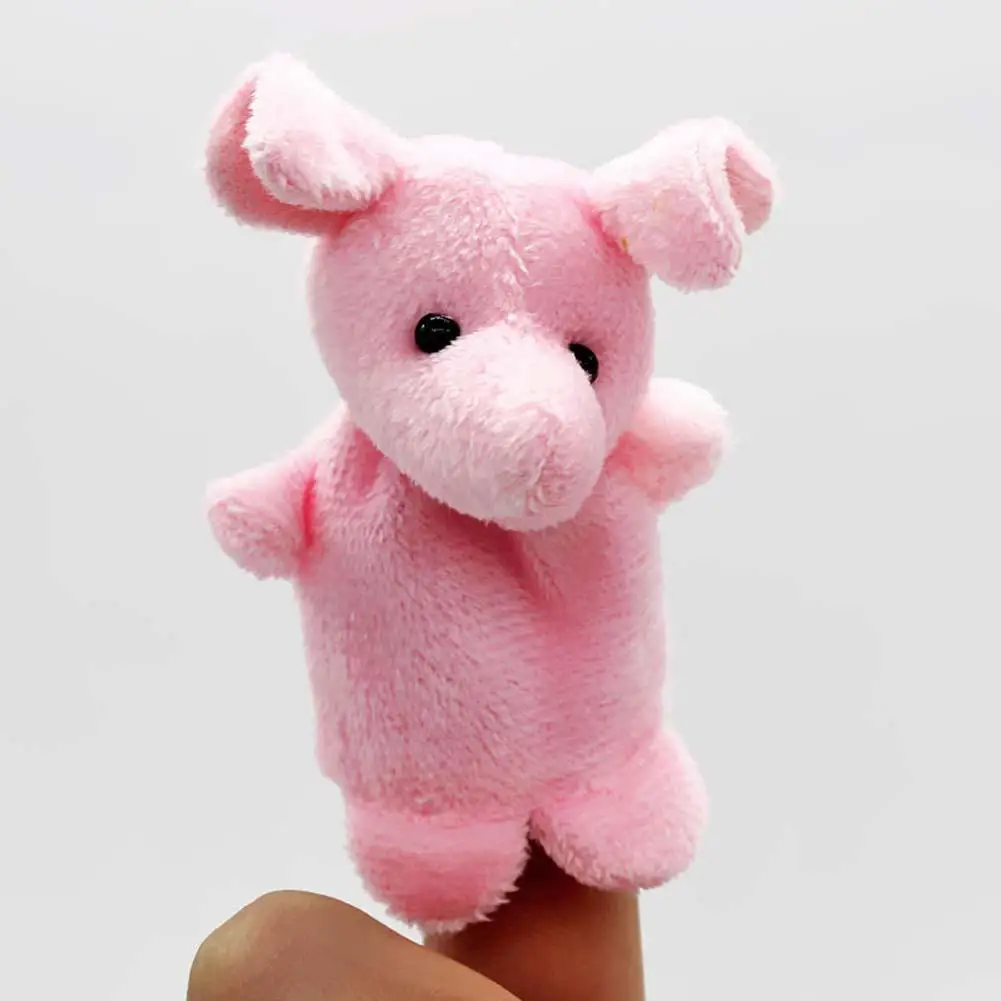 10 шт./лот детские плюшевые игрушки пальчиковые куклы реквизит для рассказов