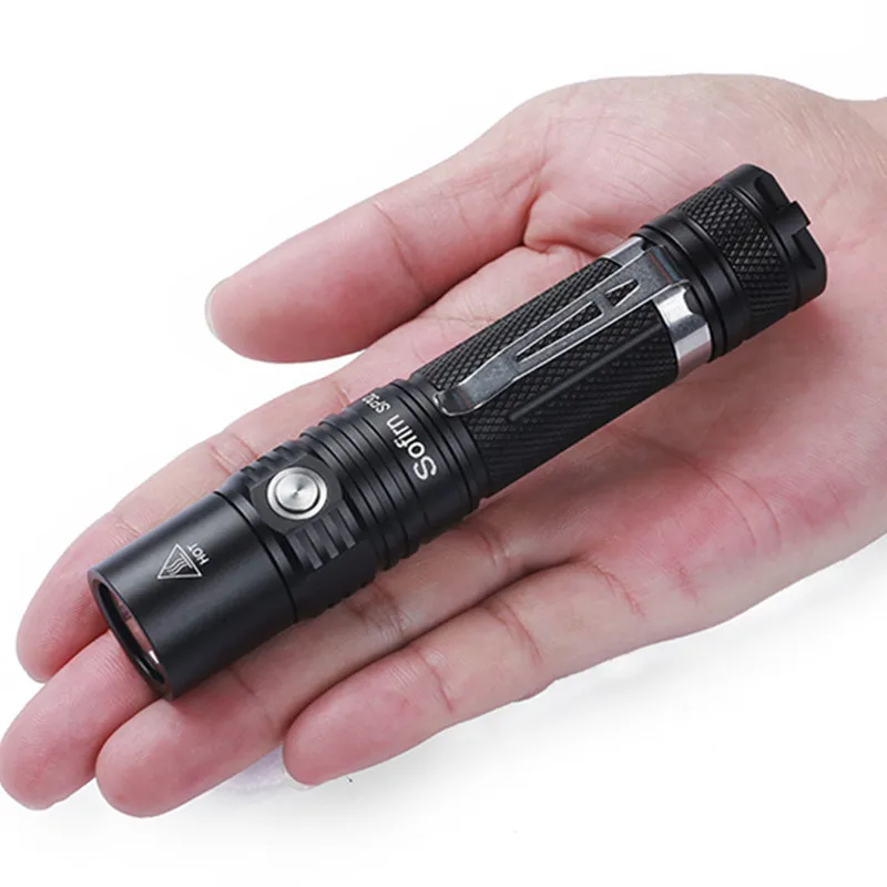 Sofirn SP32A мощный светодиодный фонарик 18650 Cree XPL2 1550 лм, высокая мощность, 2 группы, EDC фонарик, медная лампа DTP MCPCB