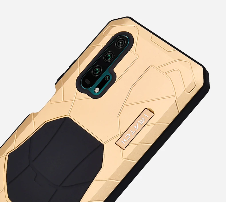 Повседневный водонепроницаемый чехол для huawei Honor 20 Pro противоударный сверхмощный силиконовый алюминиевый металлический чехол для Honor 20 20 Pro Чехол