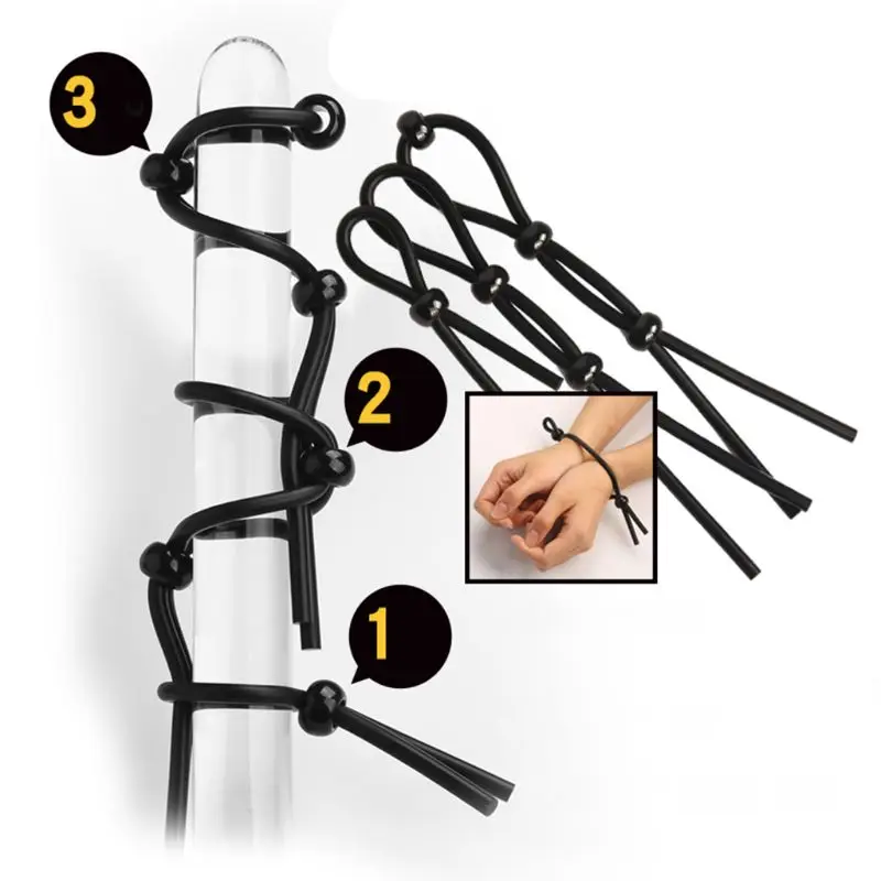 3 шт. регулируемое кольцо на пенис набор любовных колец основное для пениса