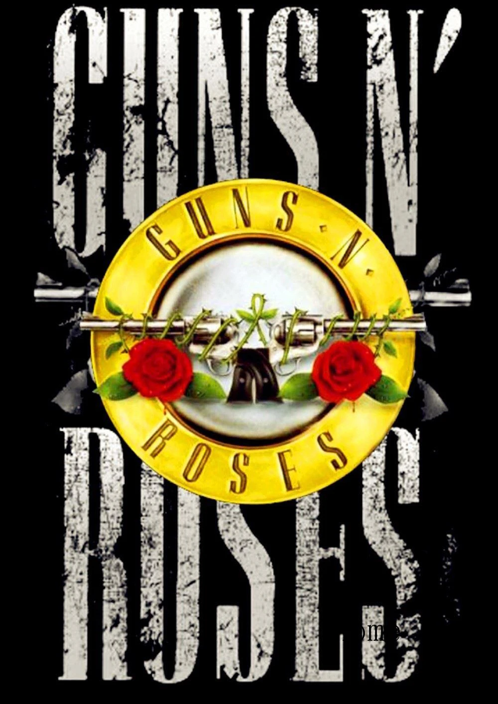 Постеры Guns N Roses Rock Music прозрачные наклейки на стену украшение для дома хорошее