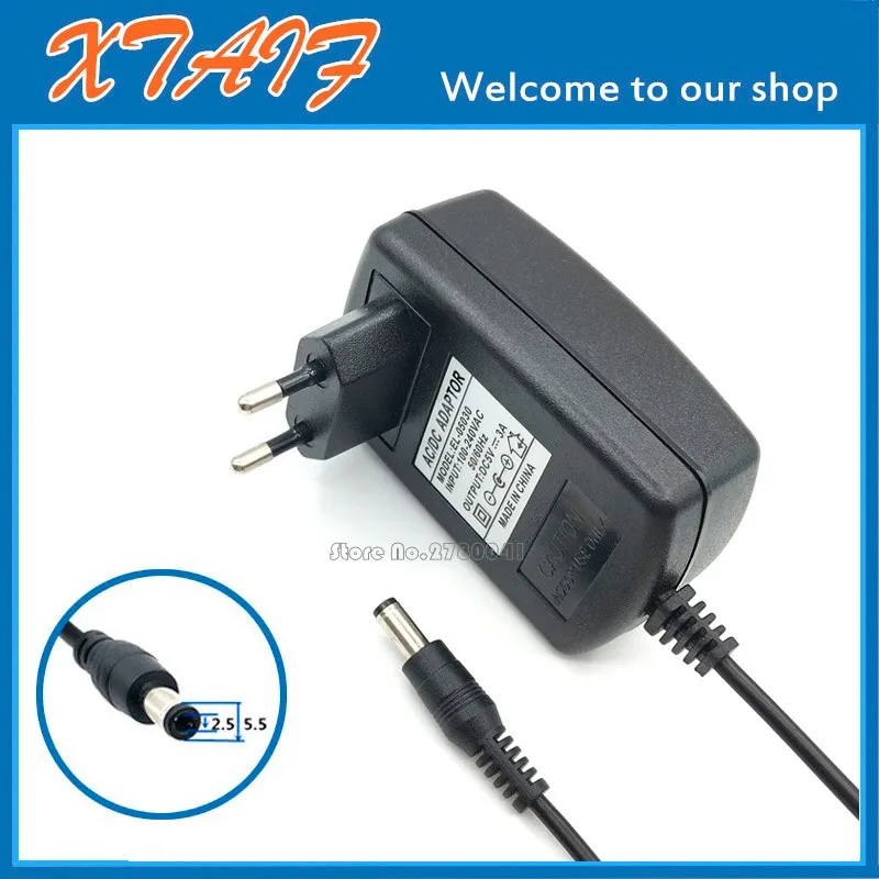 

Free shipping 5V3A adapter 100-240VAC EU plug AC / DC 5V adapter 5V 3A 5.5 * 2.1 DC Wire length 1.1M
