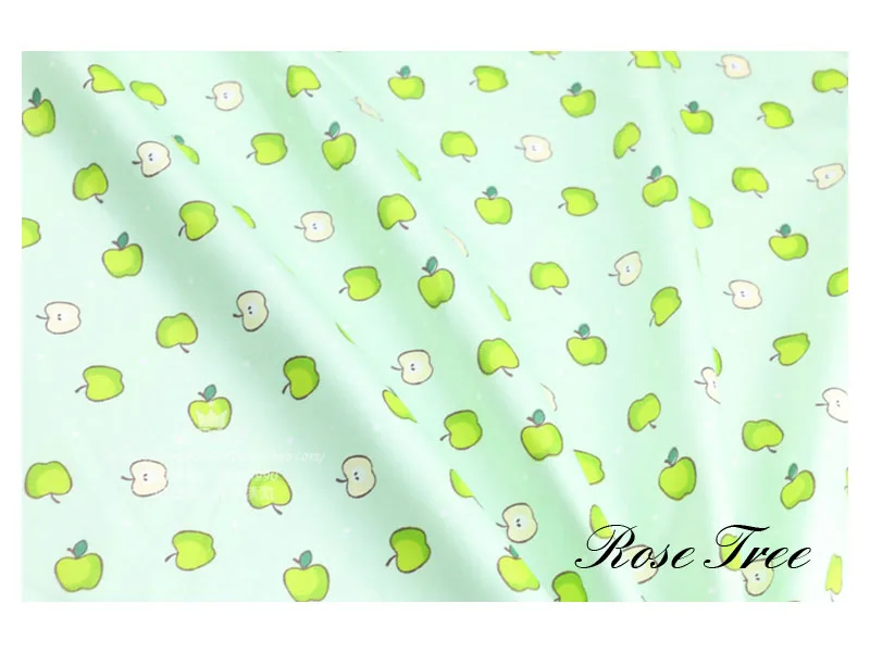 Срочная! 50*160 ткань для рукоделия, тканевые салфетки, трикотажные для шитья, ткани на метр, цветы, хлопок, яблоко, D30