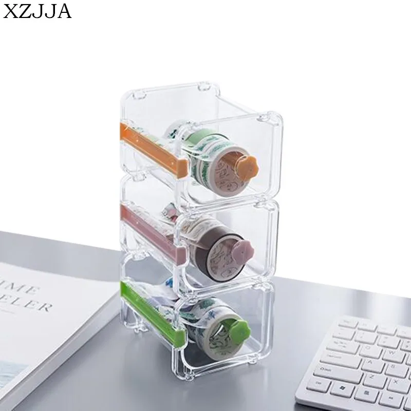 XZJJA высокое качество 3 цвета креативный пластиковый Настольный диспенсер для