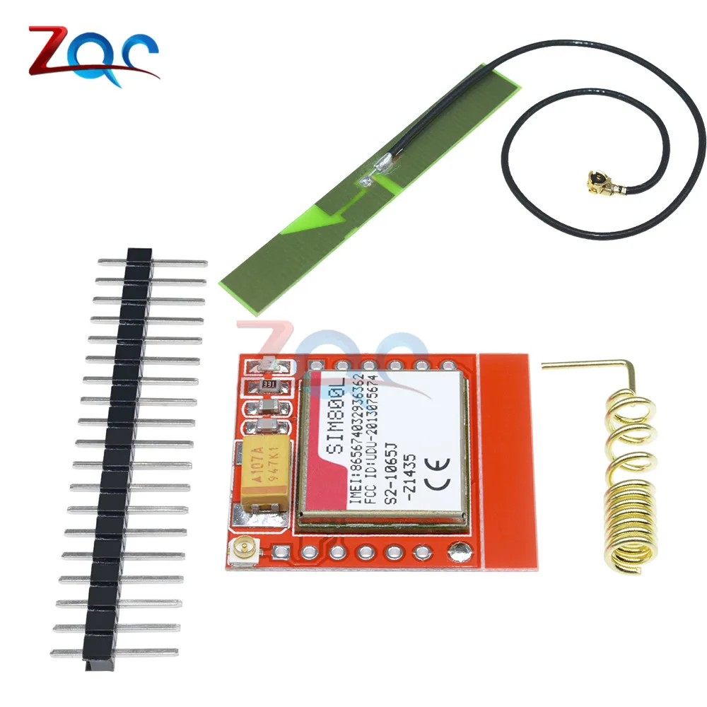 SIM800L GPRS GSM модуль Micro SIM карта ядро четырехдиапазонный TTL последовательный порт
