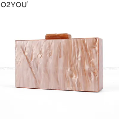 Жемчужный белый/черный/слоновая кость/три цвета 25X9 см или 18X 10 см Акриловая застежка зеркало внутри Акриловая сумка кошелек бумажник Женские вечерние клатчи - Цвет: long ivory