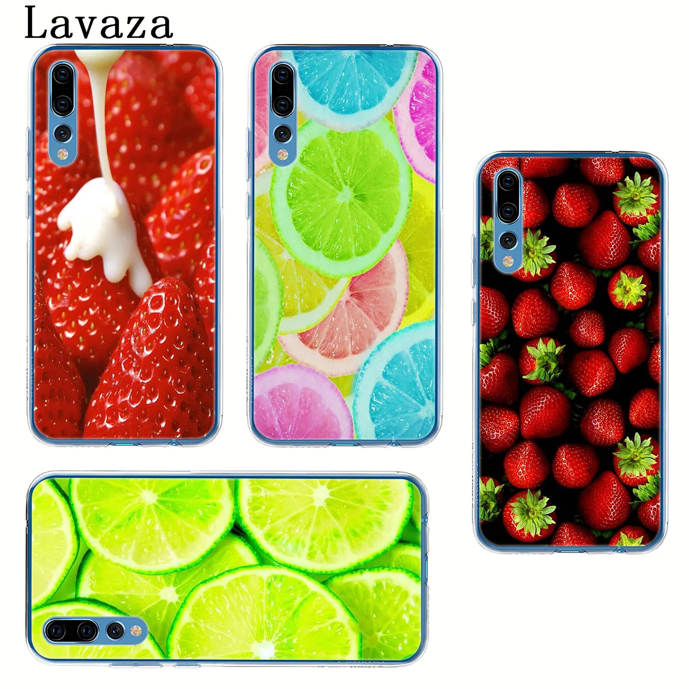 Lavaza Strawberry orange watermelon Fruits Phone Case for Huawei Mate 30 10 20 Pro Lite Nova 5I 4 3i 3 2i 2 Y6 Prime Cover | Мобильные