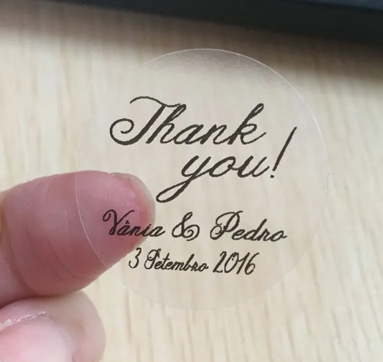 

90pieces 1.18inch Wedding Bridal Shower Thank you Round circle Favor Stickers invitation card envelope seal Labels