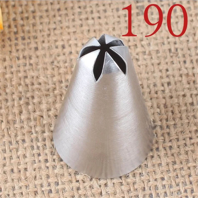 4 Ян 1 шт. насадки из нержавеющей стали для обледенения 190# Кондитерские насадки для торта крема кекса инструменты для украшения DIY инструмент для выпечки помадки