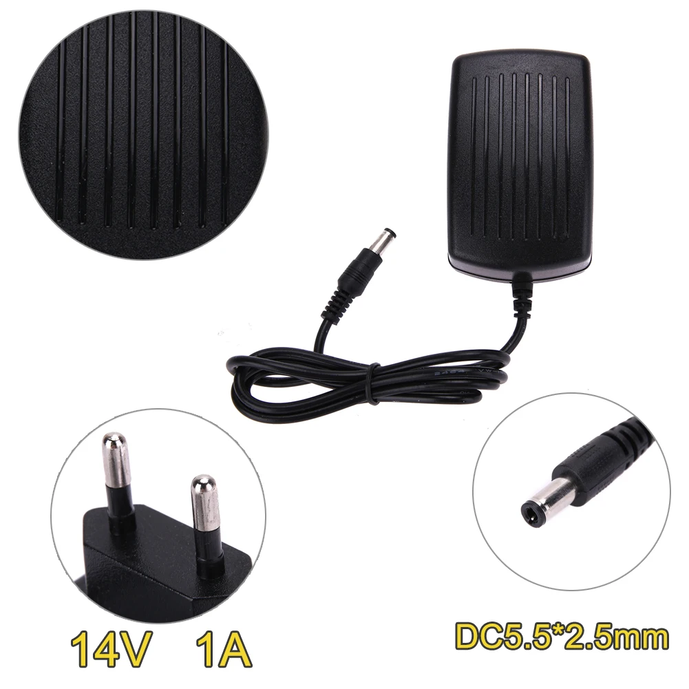 1 шт. переключение Питание DC14V 1A адаптер переменного тока 100V-240V в постоянный 14V