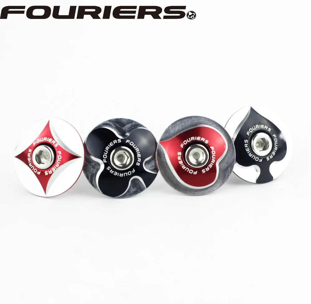 Fouriers TC-S00 CNC велосипедная вынос верхней крышки гарнитуры 28,6 мм 1 1/" Steerer покерная форма черный красный