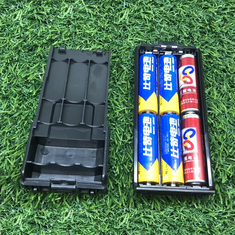 battery case shell box 6 AA for baofeng bf uv5r uv5re tonfa tf uv985 tyt th f8 etc walkie talkie two way radio | Мобильные телефоны