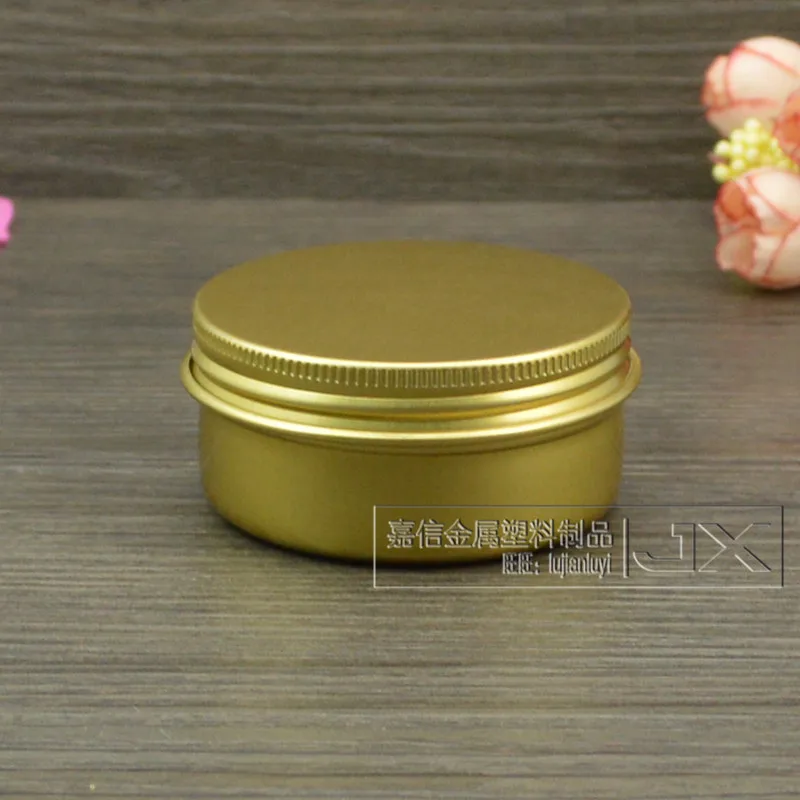 Бесплатная доставка 50 мл Золотая искусственная кожа с винтовой крышкой