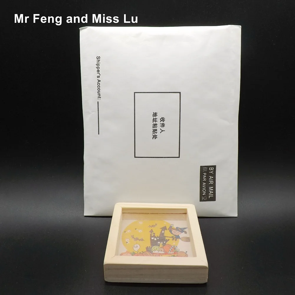 Хэллоуин шаблон деревянная игра головоломка Лабиринт мяч баланс игрушка Новинка