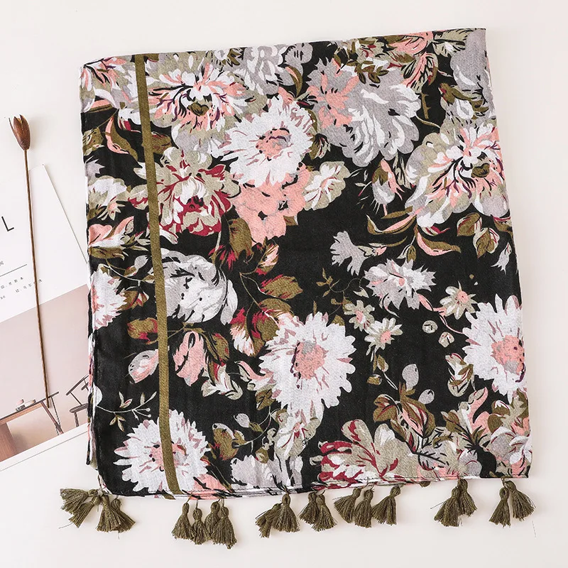 2020 Новая мода в африканском стиле В этническом с рисунком виде ромашек и бандана