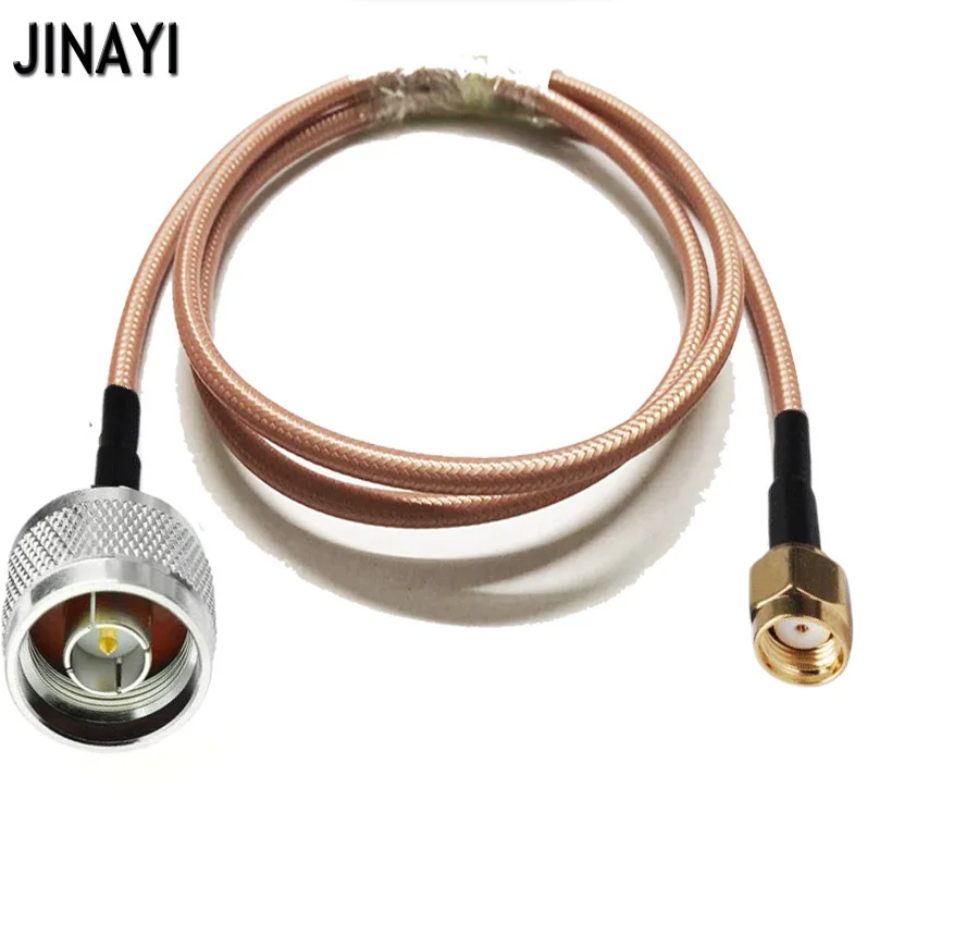 1 м 3 5 RG142 РЧ коаксиальный кабель RP SMA Штекерный разъем WIFI антенный с низкой потерей