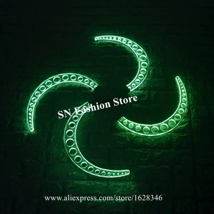 M57 вечерние танцевальные светодиодные костюмы для сцены Подиум представление шоу одежда реквизит светящиеся робот для мужчин Scimitar led палочки с подсветкой