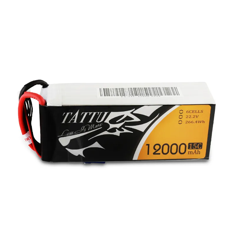 Аккумулятор TATTU 12000 мАч 22 2 в 6S литий полимерный аккумулятор 15C для большой