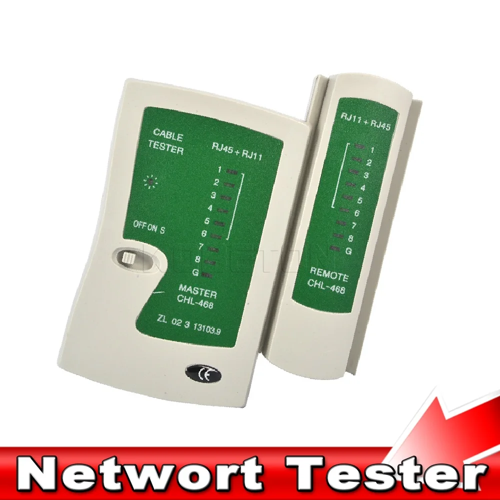 Тестер сетевого кабеля kebidumei RJ11Cat5 Cat6 ручной кабельный тестер детектор телефонной