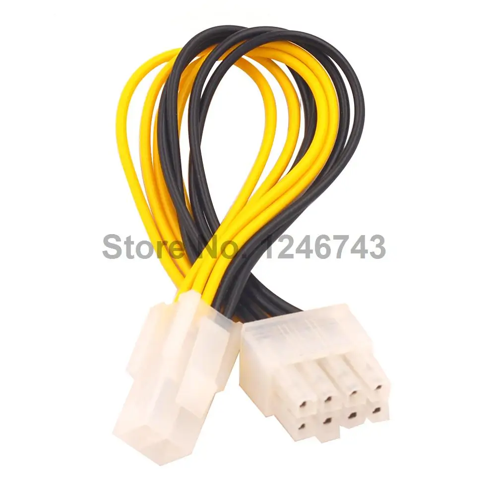 4 Pin to 8 CPU Power Supply Adapter Converter ATX Cable Conversion Line | Обустройство дома