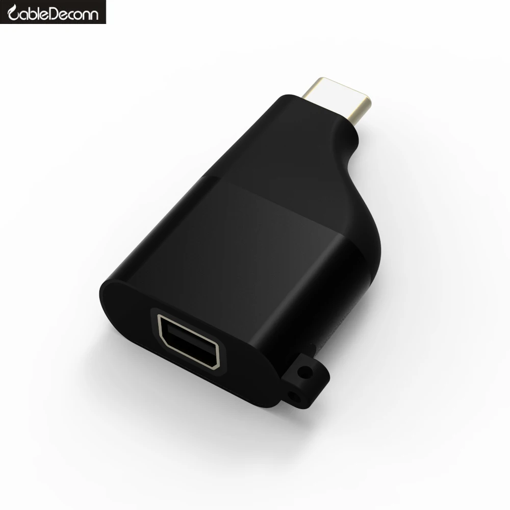Адаптер с разъемом типа C на HDMI 4K 60HZ USB VGA DP Mini для мужчин и женщин брелоком MacBook 2017