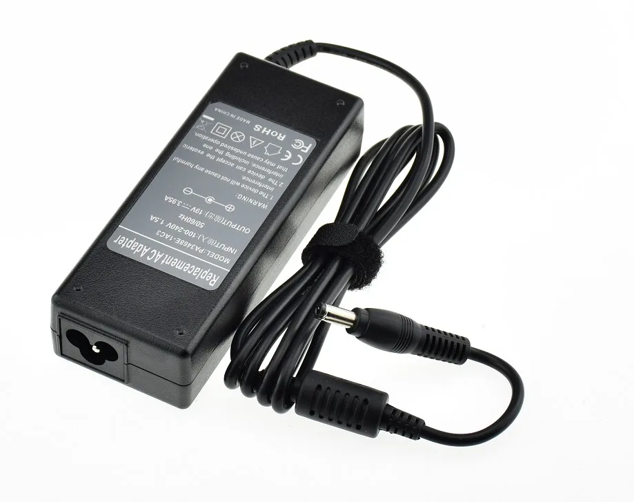 

Ac Power Adapter Laptop Charger For Toshiba Satellite A300 L350 L550 L550D L555 L630 L650 L650D L300 L450 U400 19V 3.95A 75W