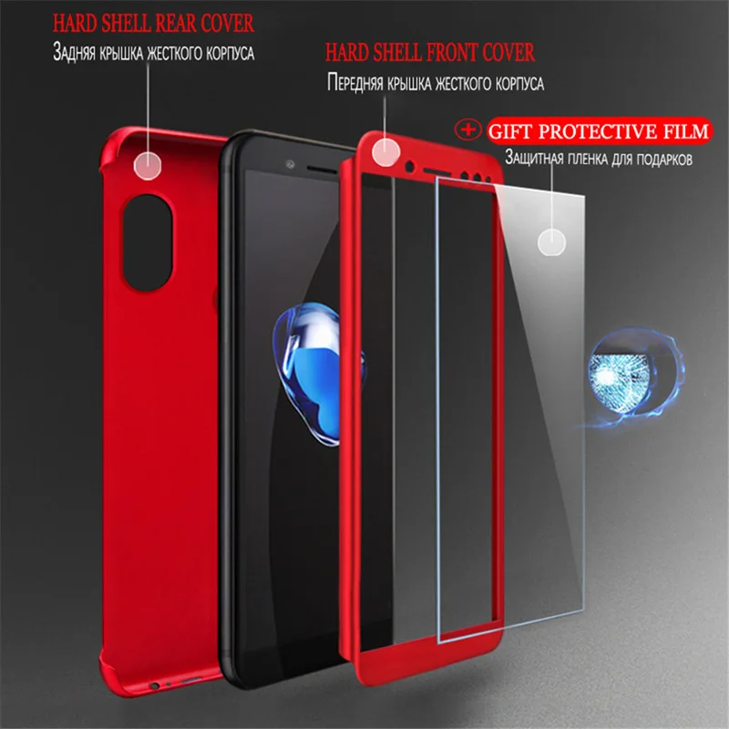 Роскошный 360 чехол для телефона для Xiaomi mi 8 SE A1 A2 Lite Red mi 4X 4A 5A 5 Plus 6 Pro 6A полное покрытие со стеклом для Red mi Note 4X 5A