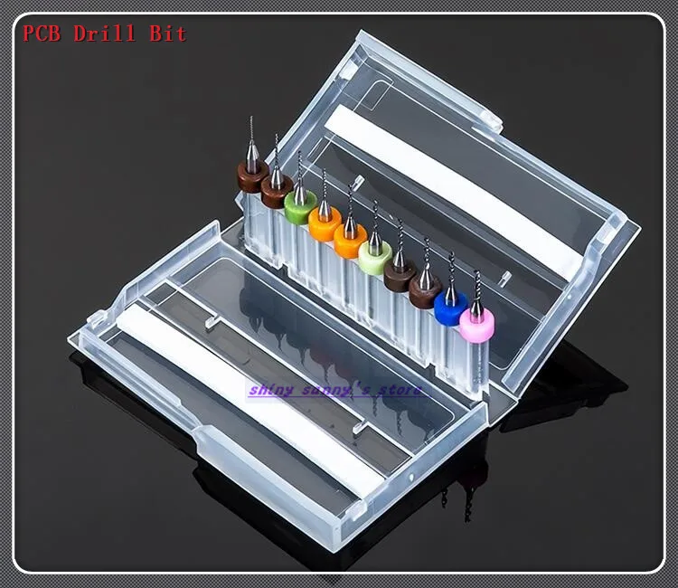 

10pcs/Lot 1.1-2.0mm Carbide Micro Drill Bits,PCB Print Circuit Board Drill Bits, CNC PCB Dremel Good Quality Brand New