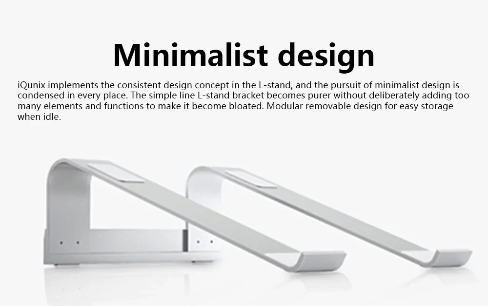 Xiaomi L-Stand высокоскоростная охлаждающая подставка для ноутбука Подставка для ноутбука крепкая Нескользящая простая конструкция для 12-15 дюймов C2